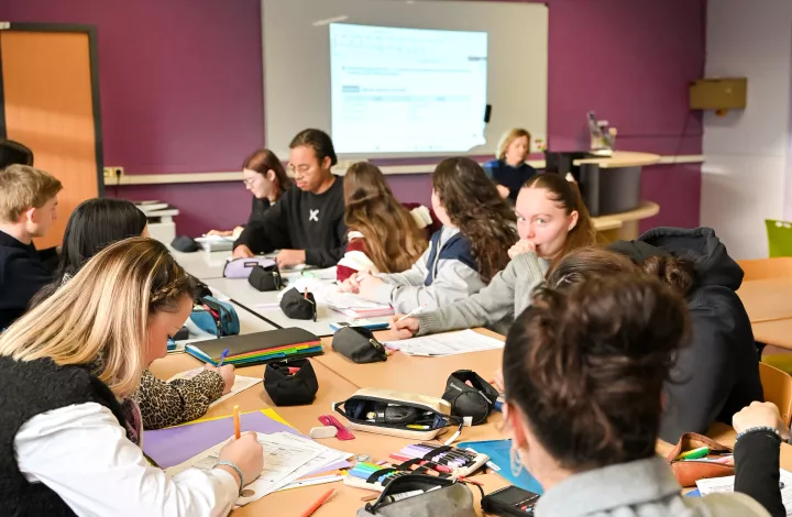Classe AGOrA du lycée professionnel Bourg-Chevreau