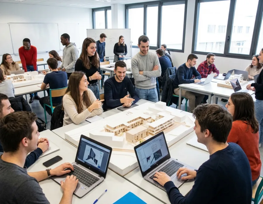 Échange international entre élèves européens