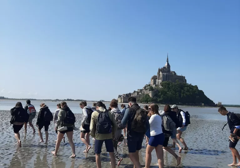 Voyage des élèves de Bourg-Chevreau